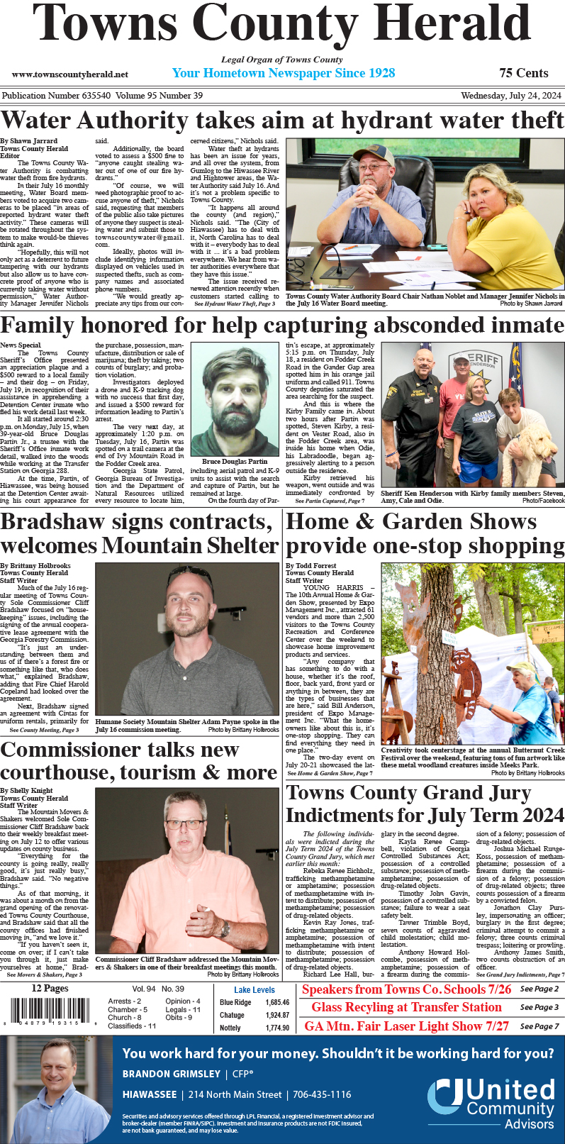 Towns County Herald